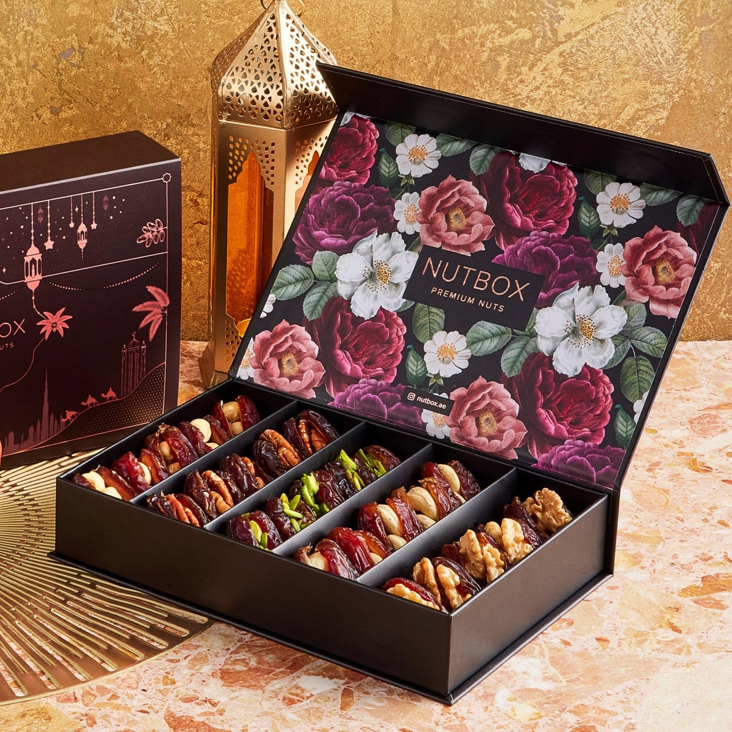 Small Diwali Filled Dates Nutbox