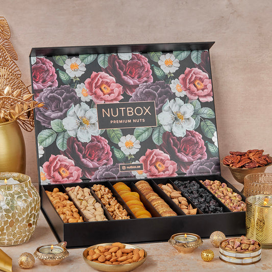 Medium Diwali Nuts & Dried Fruits Nutbox