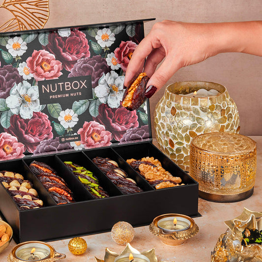 Small Diwali Filled Dates Nutbox