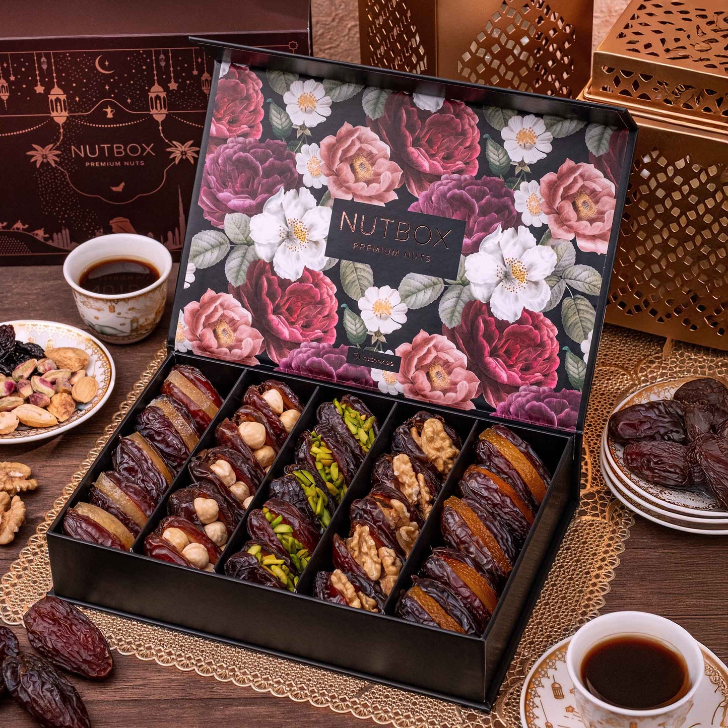 علبة تمر رمضاني صغيرة